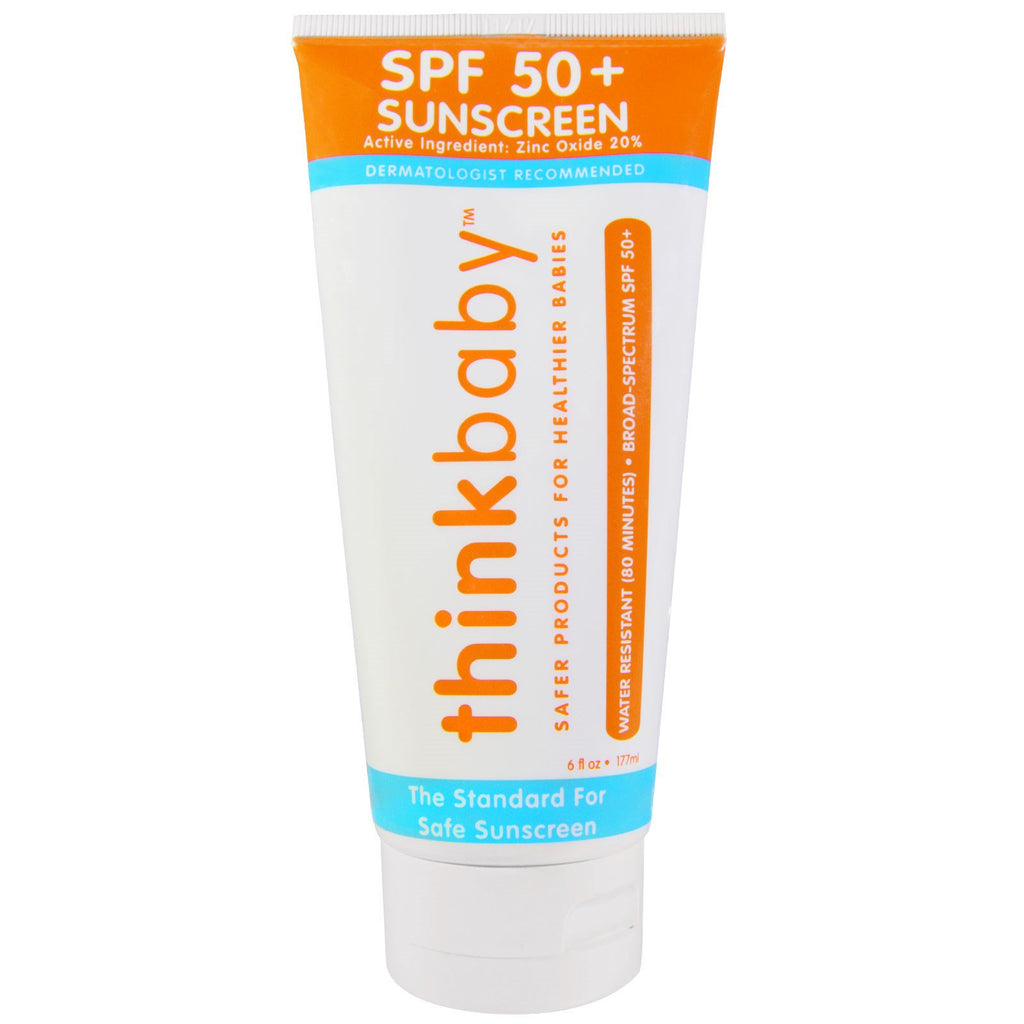 Tænk Thinkbaby Sunscreen SPF 50+ 6 fl oz (177 ml)