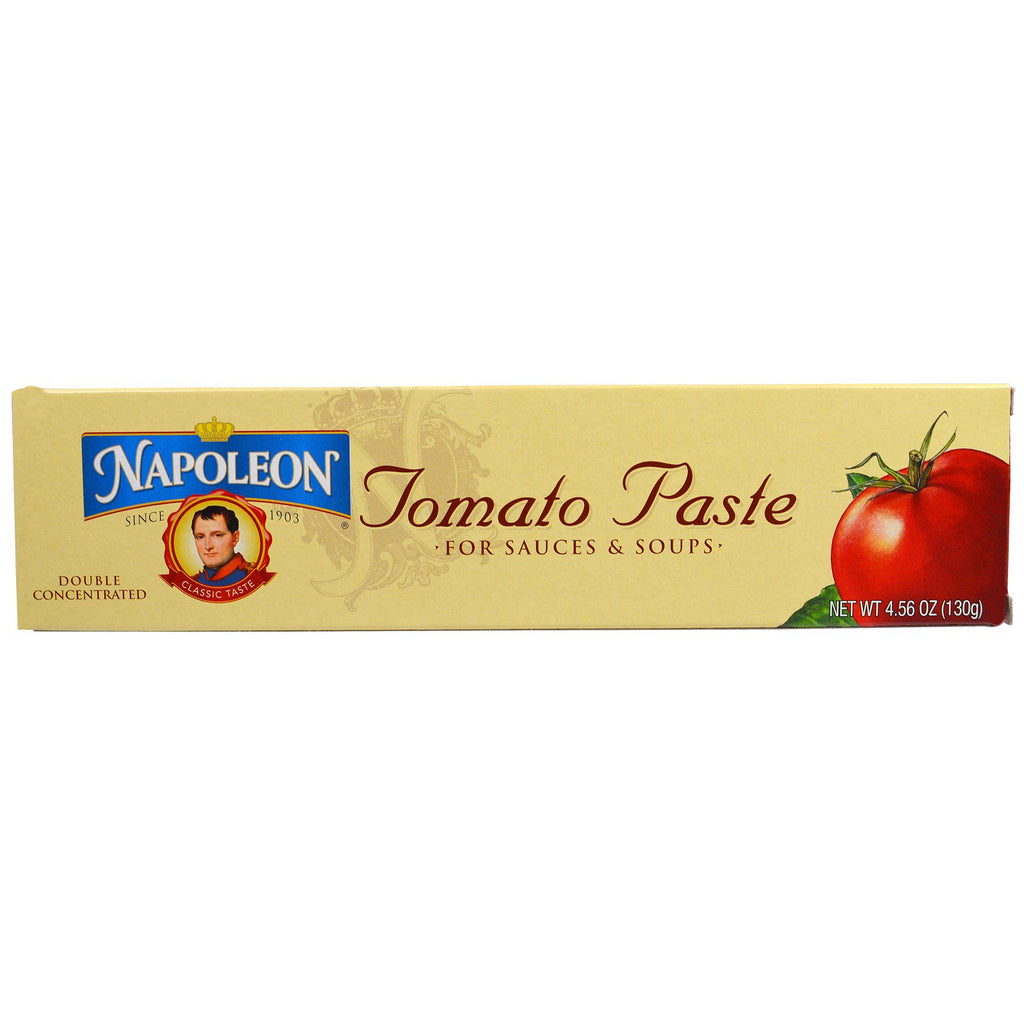 Napoleon Co., Tomatenpuree, voor sauzen en soepen, 4,56 oz (130 g)