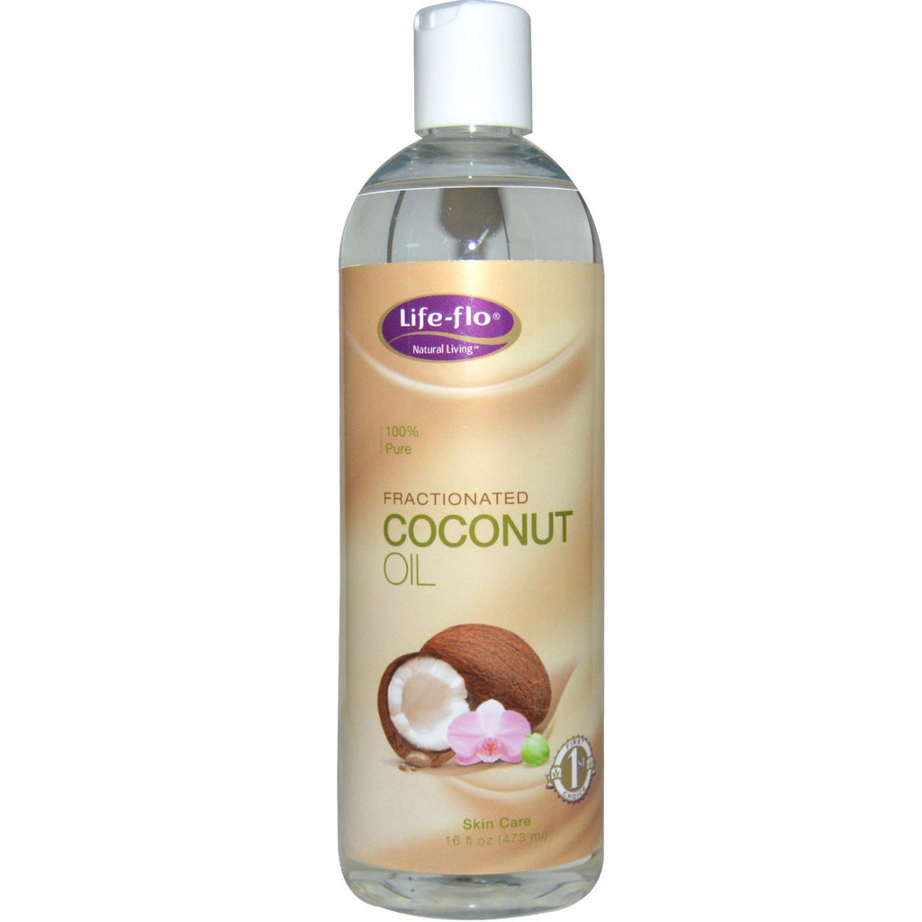 Life Flo Health, Skin Care, Fractionated Coconut Oil, 16 fl oz (473 ml)