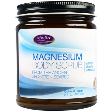 Life Flo Health, exfoliant corporal cu magneziu, 9 fl oz (266 ml)