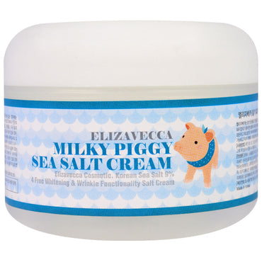 Elizavecca, Milky Piggy Sea Salt Cream, 100 g