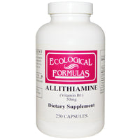 Cardiovascular Research Ltd., Ecological Formulas, Allithiamine (Vitamin B1), 50 mg, 250 Capsules