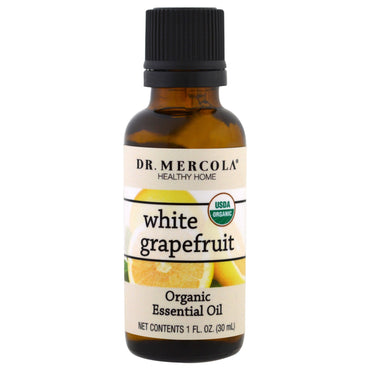 Dr. Mercola, Huile essentielle, Pamplemousse blanc, 1 oz (30 ml)