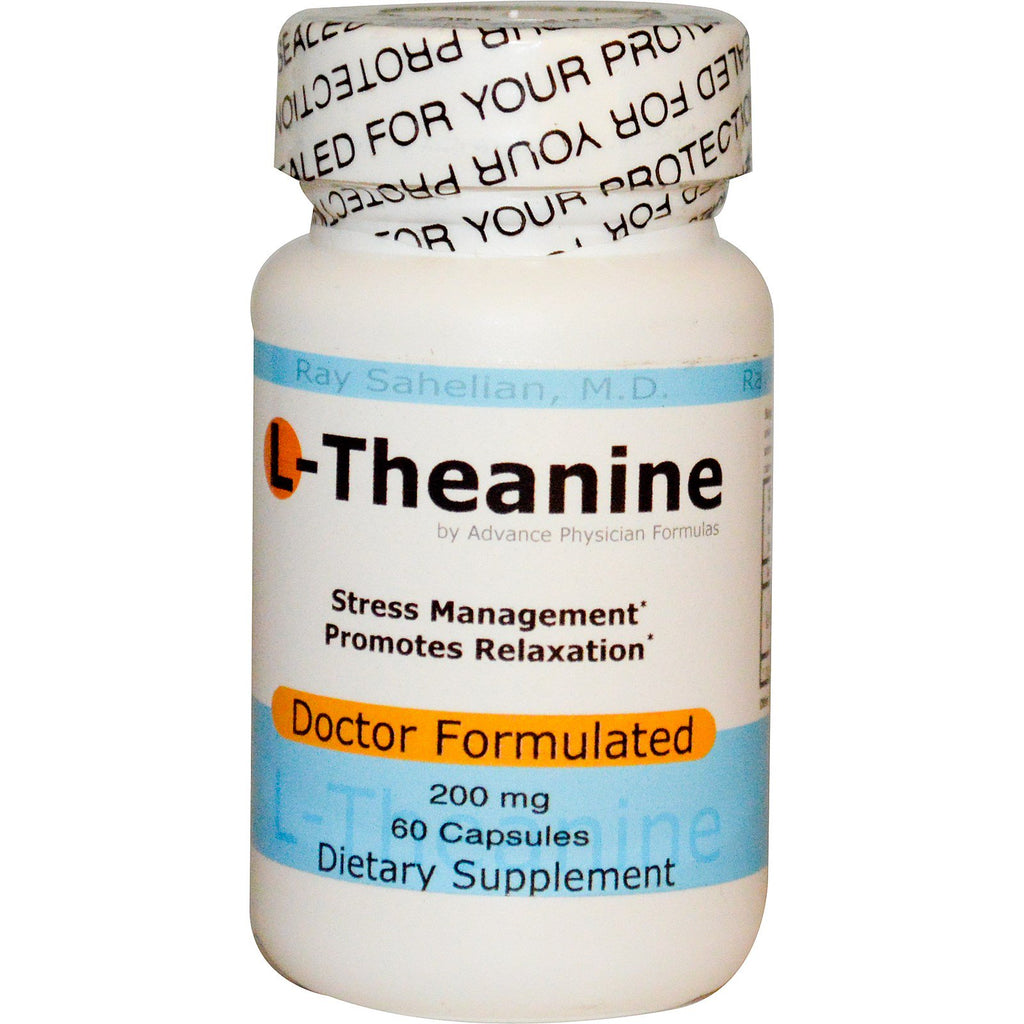 Advance Physician Formulas, Inc., L-teanina, 200 mg, 60 cápsulas
