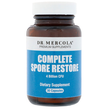 Dr. Mercola, Restauración completa de esporas, 30 cápsulas