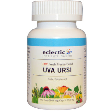 Eclectic Institute, Uva Ursi, 350 mg, 90 gélules végétariennes sans OGM