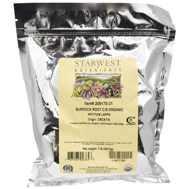 Starwest Botanicals, kliswortel C/S, 1 lb (453,6 g)