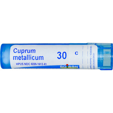 Boiron, remedios únicos, cuprum Metallicum, 30c, 80 bolitas