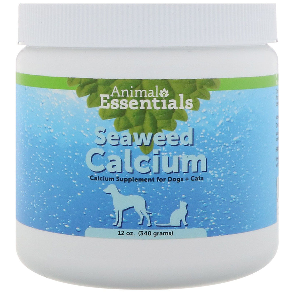 Animal Essentials, calcio de algas marinas, para perros y gatos, 12 oz (340 g)