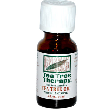 Tea Tree Therapy, ティーツリー オイル、0.5 fl oz (15 ml)