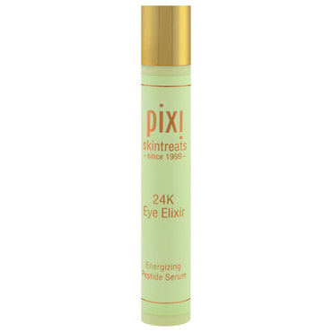 Pixi Beauty, Elixir para Olhos 24K com Ouro e Colágeno, Sérum Peptídeo Energizante, 9,3 ml (0,31 fl oz)