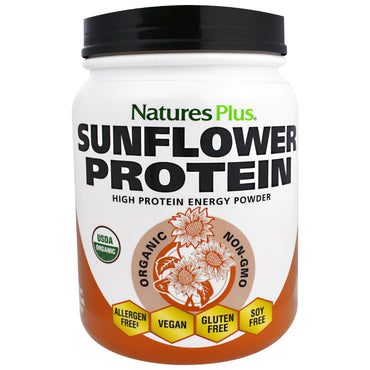 Nature's Plus, Proteína de girasol, 555 g (1,22 lbs)