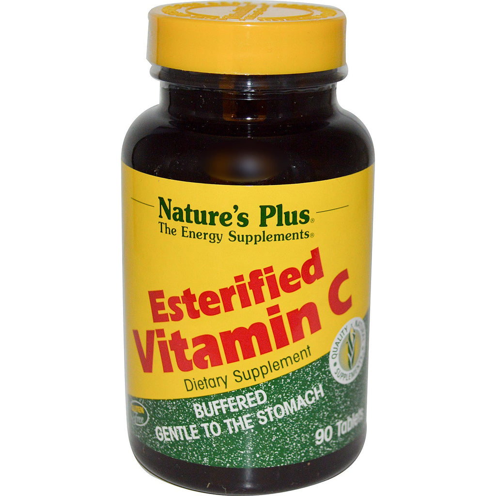 Nature's Plus, förestrat C-vitamin, 90 tabletter