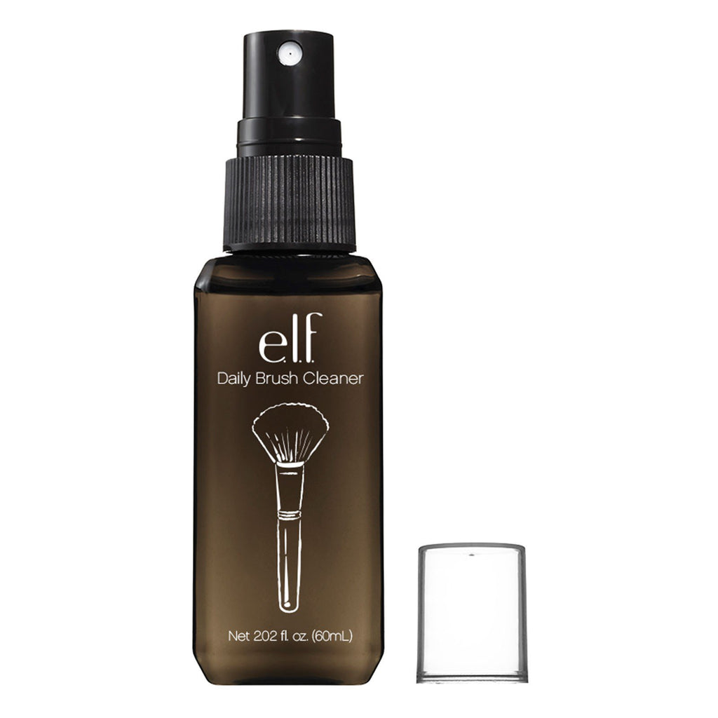 ELF Cosmetics, Limpador Diário de Escova, Transparente, 60 ml (2,02 fl oz)