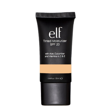 ELF Cosmetics, مرطب ملون بعامل حماية من الشمس SPF 20، عاجي، 0.85 أونصة سائلة (25 مل)