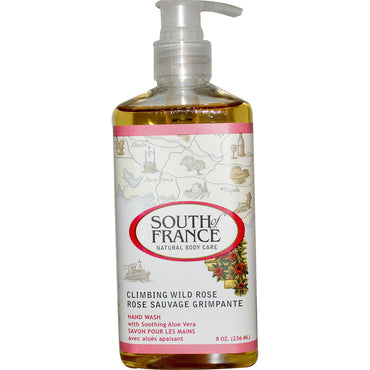South of France, Climbing Wild Rose, Hand Wash with Soothing Aloe Vera, 8 oz (236 ml)