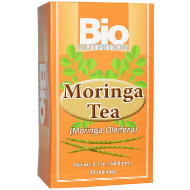 Bio Nutrition, Moringa-te, 30 teposer, 58,8 g (2,1 oz)