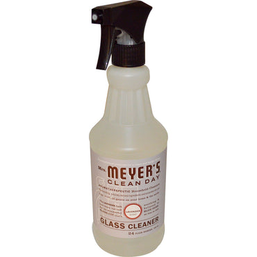 Mrs. Meyers Clean Day, Limpiador de vidrios, aroma a lavanda, 24 fl oz (708 ml)