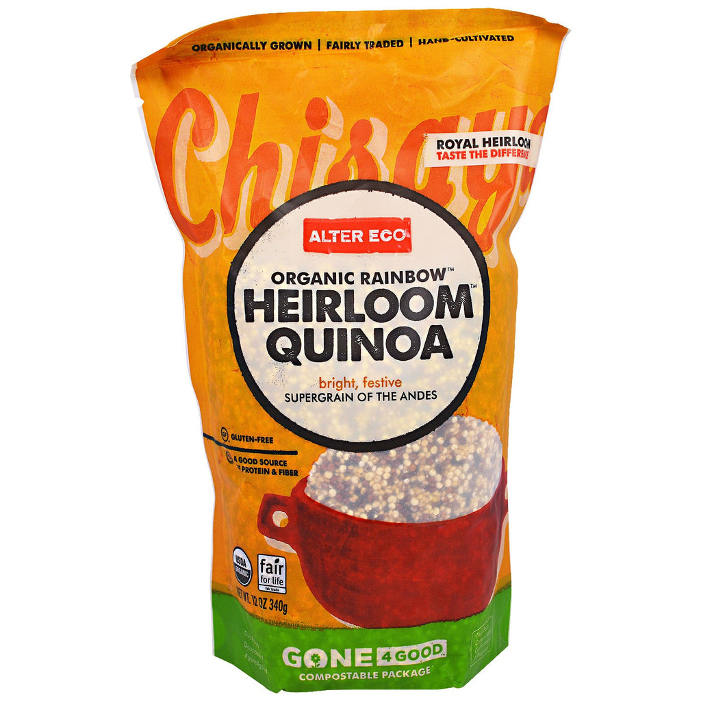Alter Eco, Quinoa héritage arc-en-ciel, 12 oz (340 g)