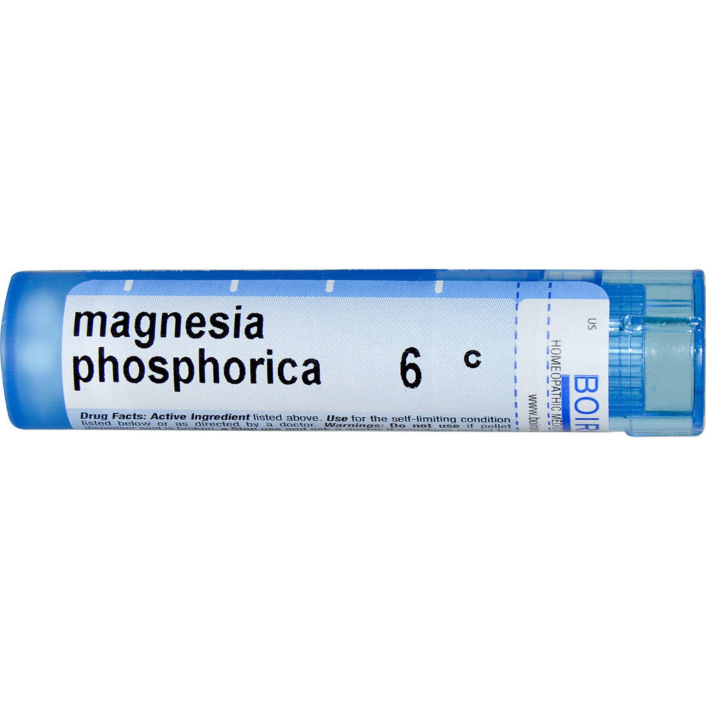 Boiron, remedios únicos, magnesia fosfórica, 6c, aproximadamente 80 gránulos