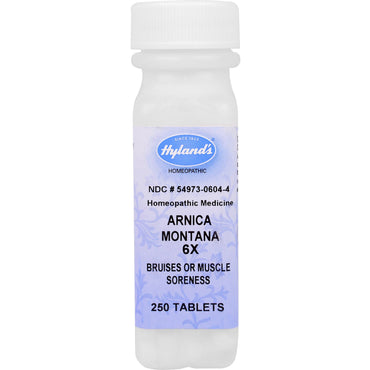 Hyland's, Arnica Montana 6X, blauwe plekken en spierpijn, 250 tabletten