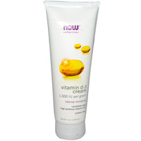 Now Foods, Vitamin D-3 Cream, 4 fl oz (118 ml)
