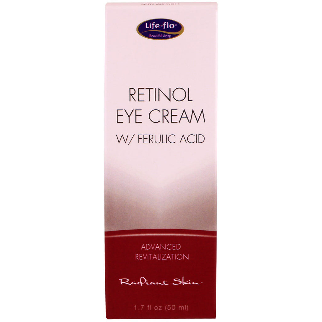Life Flo Health, Cremă de ochi cu retinol și acid ferulic, 1,7 fl oz (50 ml)