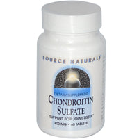 Source Naturals, Chondroitin Sulfate, 400 mg, 60 Tablets