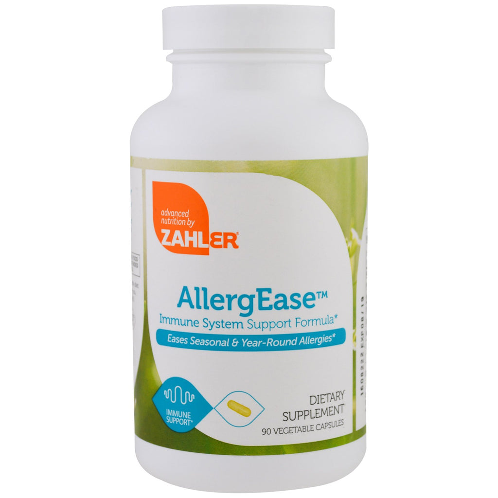 Zahler Allergease صيغة دعم الجهاز المناعي، 90 كبسولة نباتية