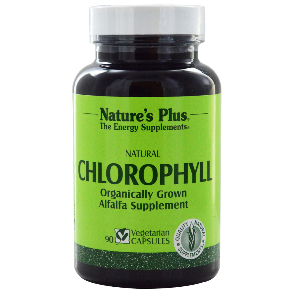 Nature's Plus, chlorophylle naturelle, 90 gélules végétales