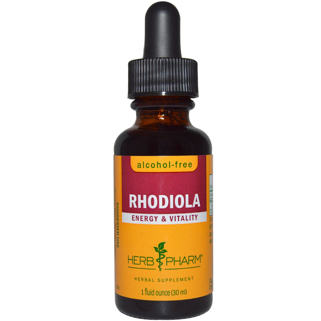 Herb Pharm, Rhodiola, fără alcool, 1 fl oz (30 ml)