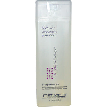 Giovanni, Root 66, Max Volume Shampoo, 8,5 fl oz (250 ml)