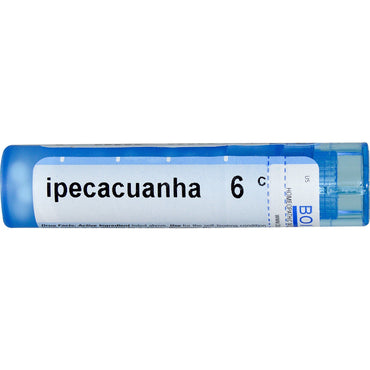 Boiron, remèdes uniques, Ipecacuanha, 6C, environ 80 granulés