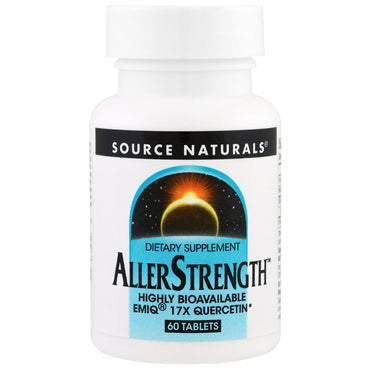 Source Naturals, AllerStrength, 60 tabletas