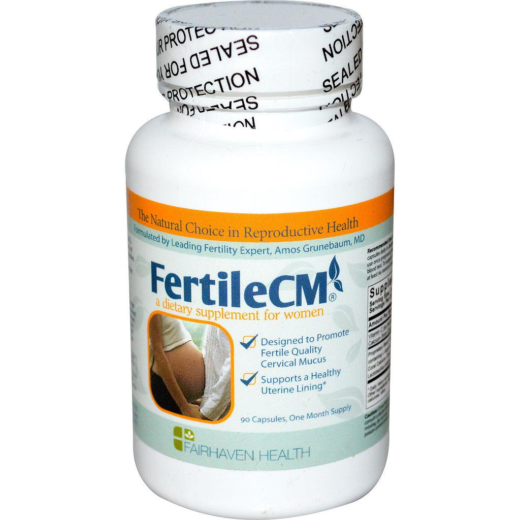 Fairhaven Health, FertileCM, 90 cápsulas vegetales