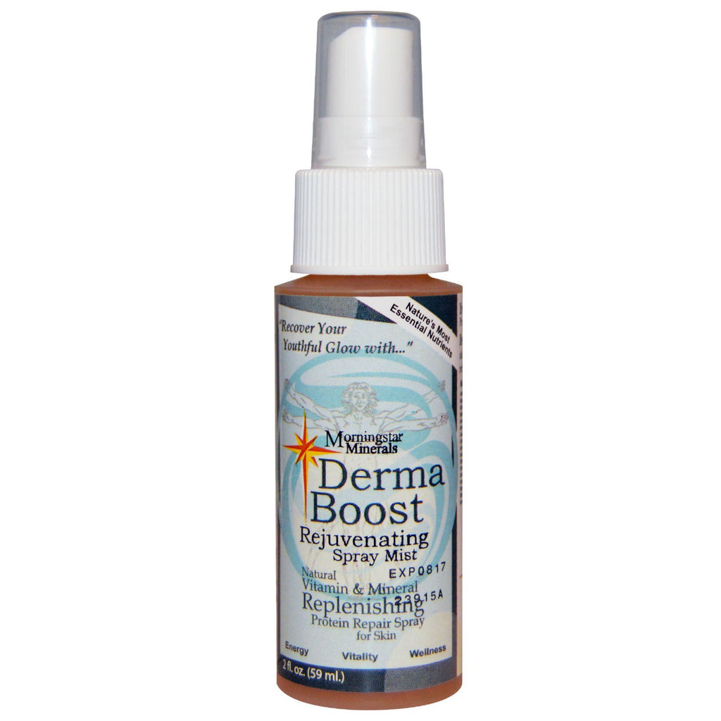 Morningstar Minerals, Spray Rejuvenescedor Derma Boost, 59 ml (2 fl oz)