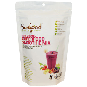 Sunfood, rohe Superfood-Smoothie-Mischung, 8 oz (227 g)