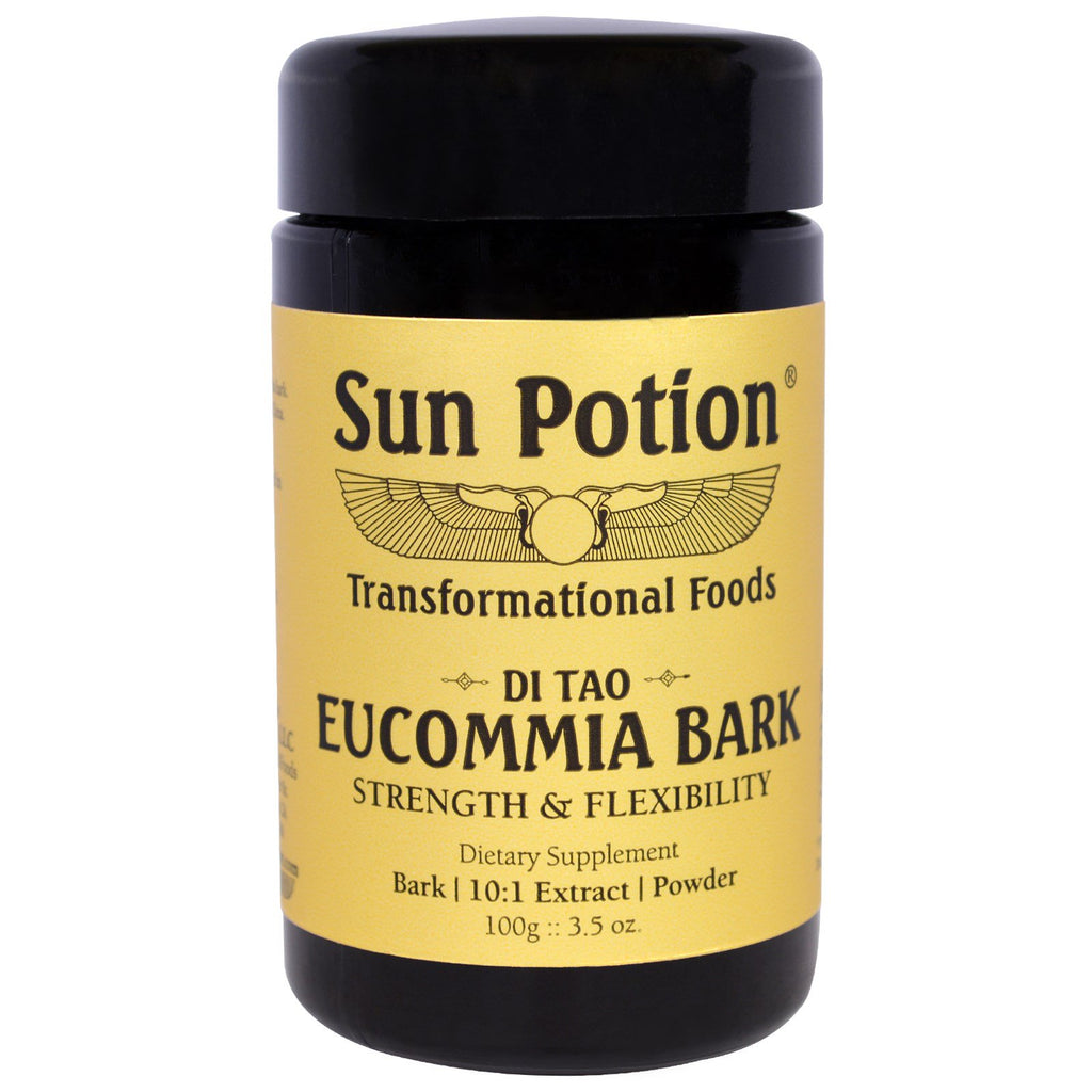 Sun Potion, Eucommia Bark Powder, Wildcrafted, 3.5 oz (100 g)