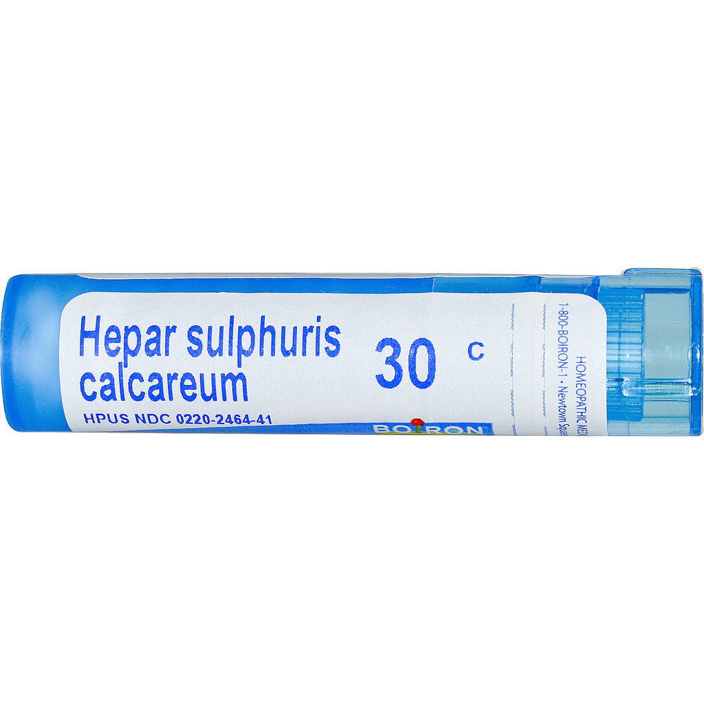 Boiron, remedii simple, hepar sulphuris calcareum, 30c, aprox 80 pelete