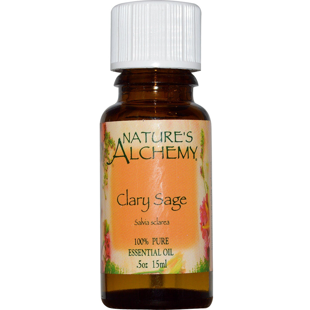 Nature's Alchemy, Clary Sage, Essential Oil, .5 oz (15 ml)