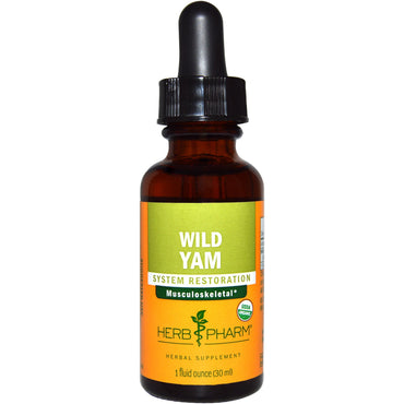Herb Pharm, Wild Yam, 1 fl oz (30 ml)