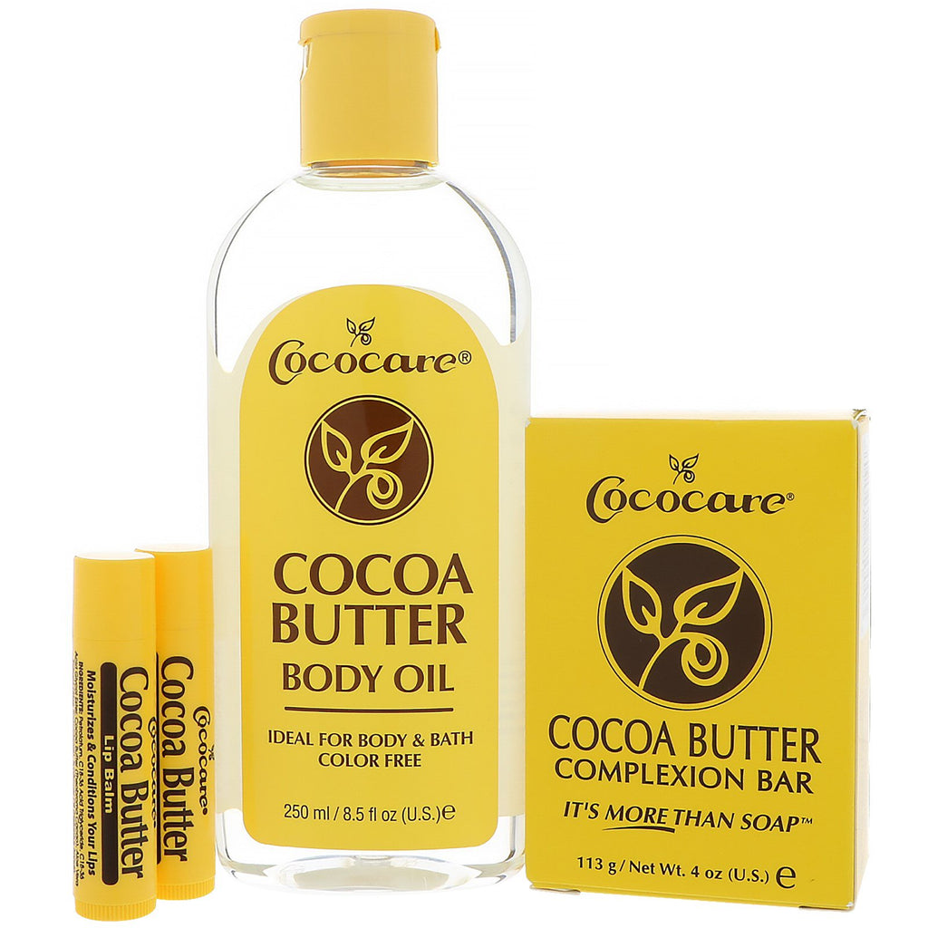 Cococare, Cocoa Butter Gift Bag, 4 Pieces