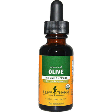 Herb Pharm, Olive à feuilles entières, 1 fl oz (30 ml)