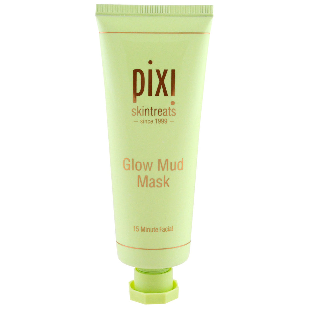 Pixi Beauty, Glow Mud Mask, עם ג'ינסנג ומלח ים, 1.01 fl oz (30 מ"ל)