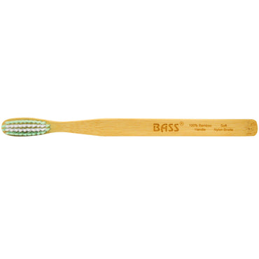 Bas børster, den grønne børste tandbørste