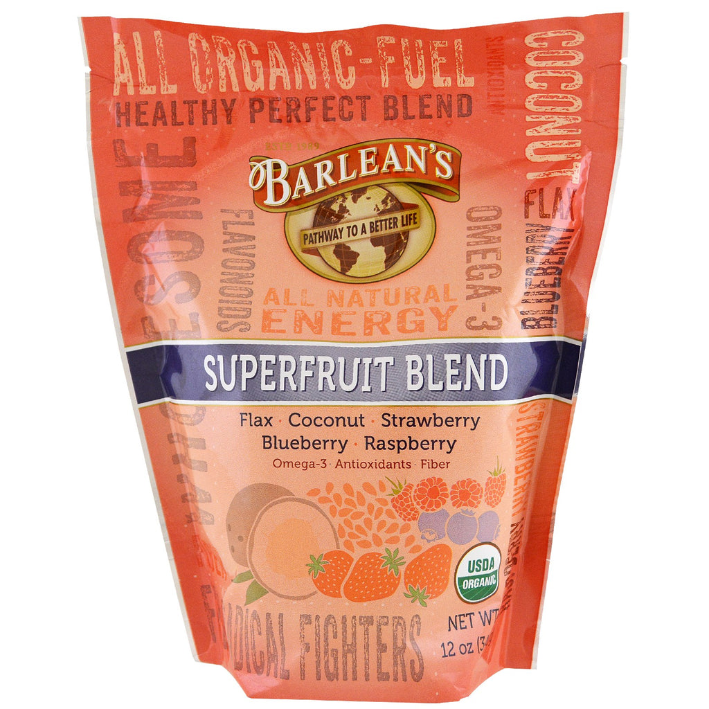 Barlean's, Mezcla de superfrutas, 340 g (12 oz)