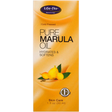 Life Flo Health, Huile de marula pure, 1 fl oz (30 ml)