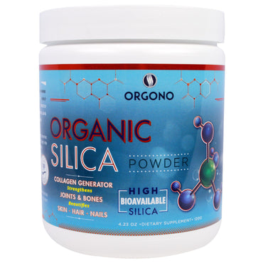 Silicium Laboratories LLC, Orgono, sílice en polvo, 4,23 oz (120 g)