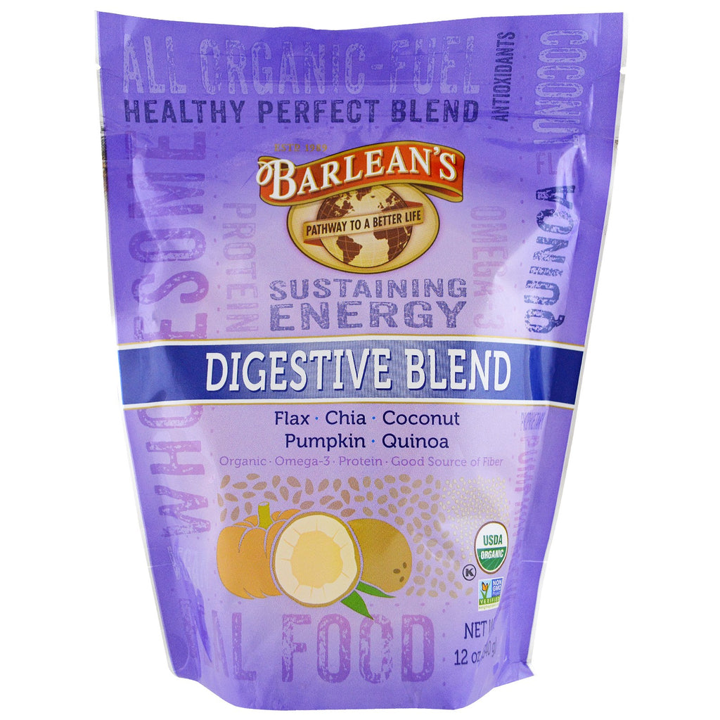 Barlean's, ダイジェスティブ ブレンド、12 オンス (340 g)