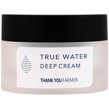 Thank You Farmer, True Water, Crema profunda, 50 ml (1,75 oz. líq.)
